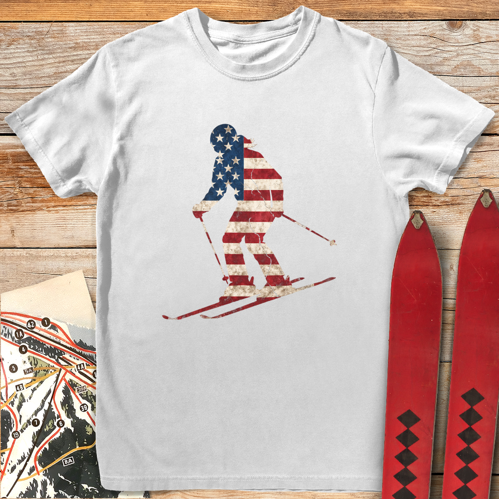 1362 First Tracks Usa - White