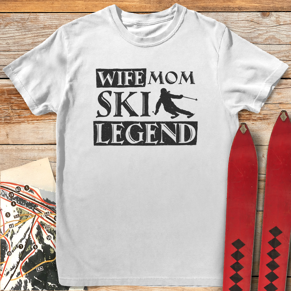 1372 Mom Ski Legend White - White