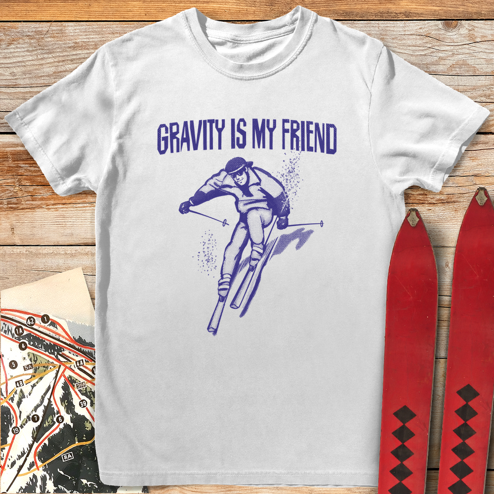1384 Gravity Friend White - White