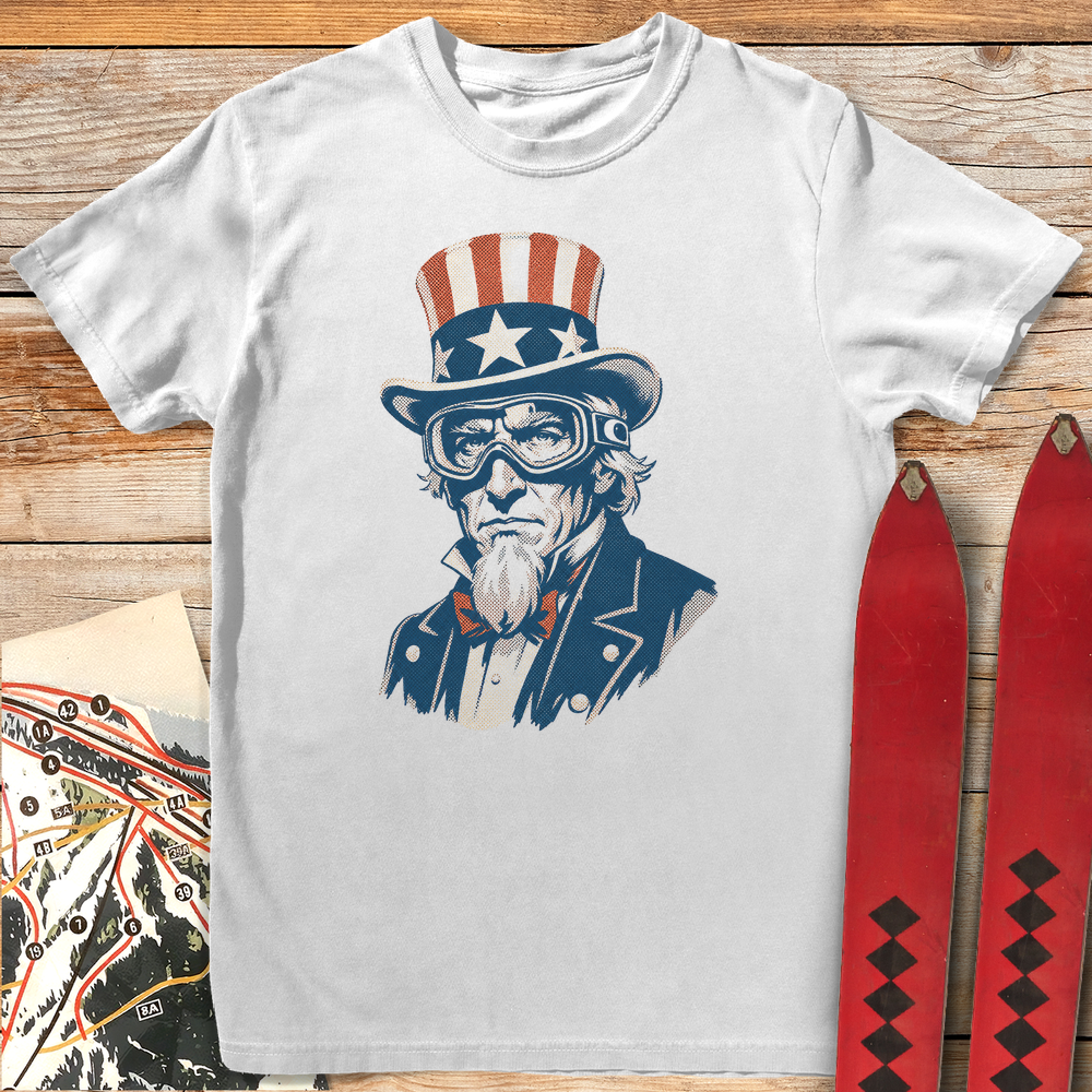 1382 Uncle Same Shreds White - White