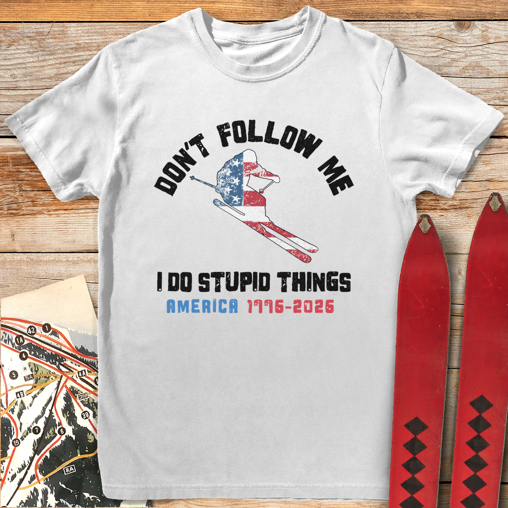 1421 Don T Follow Usa 250 White - White
